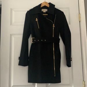 Micheal Kors Belted Pea Coat